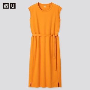 UNQLO Orange Shirtdress